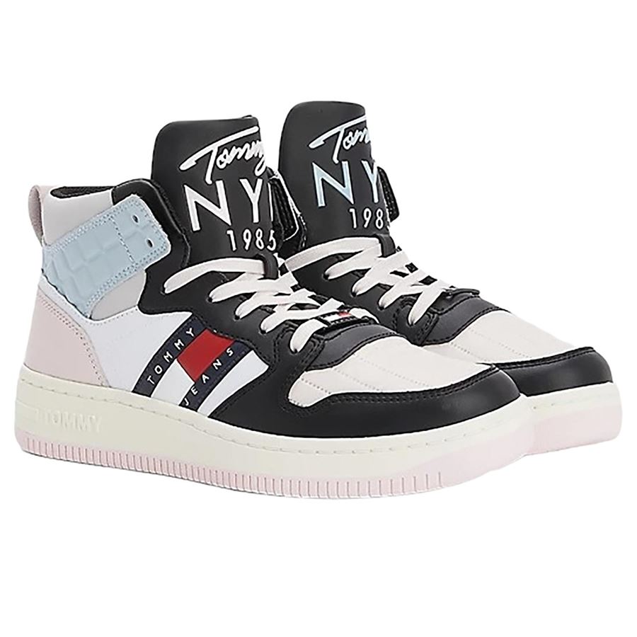 Tommy Jeans Retro Mid Basket sneakers da donna Tommy Jeans | EN0EN01964PNZ